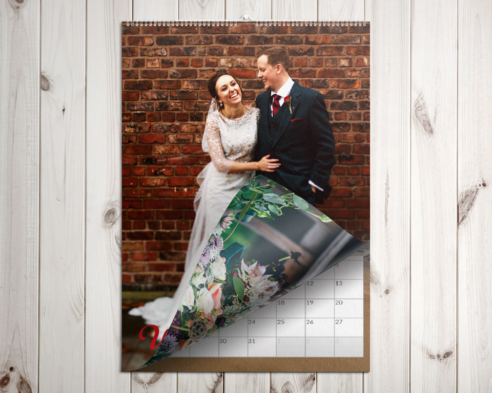 A4 photo wall calendars