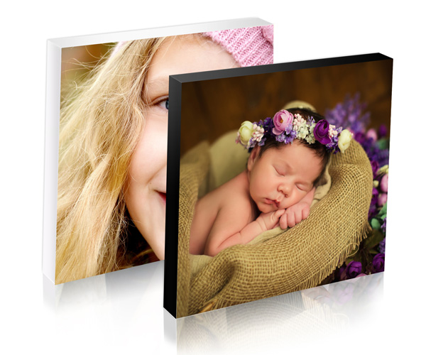colour edged photo block rear hanging brackets