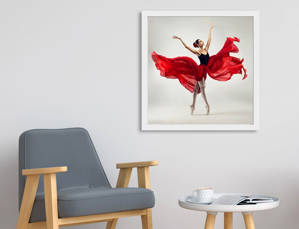 professional Framed Canvas Float