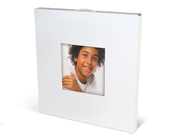 Wooden frame of lifestyle canvas