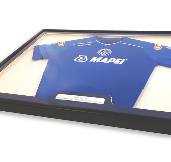 Frame your football shirt