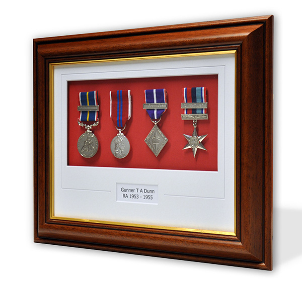 Framing service for memorabilia 